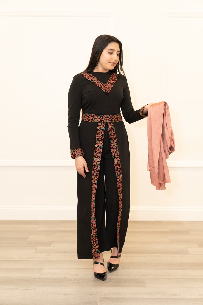 Embroidered Jumpsuit