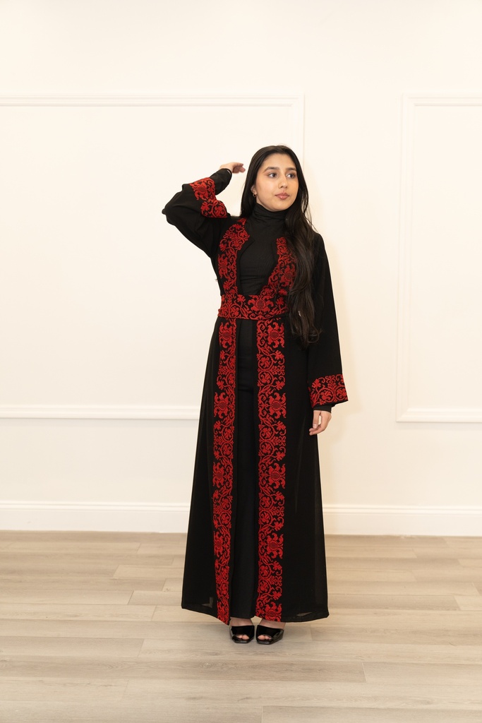 The Lady of the Gathering (The Unique Palestinian Abaya)