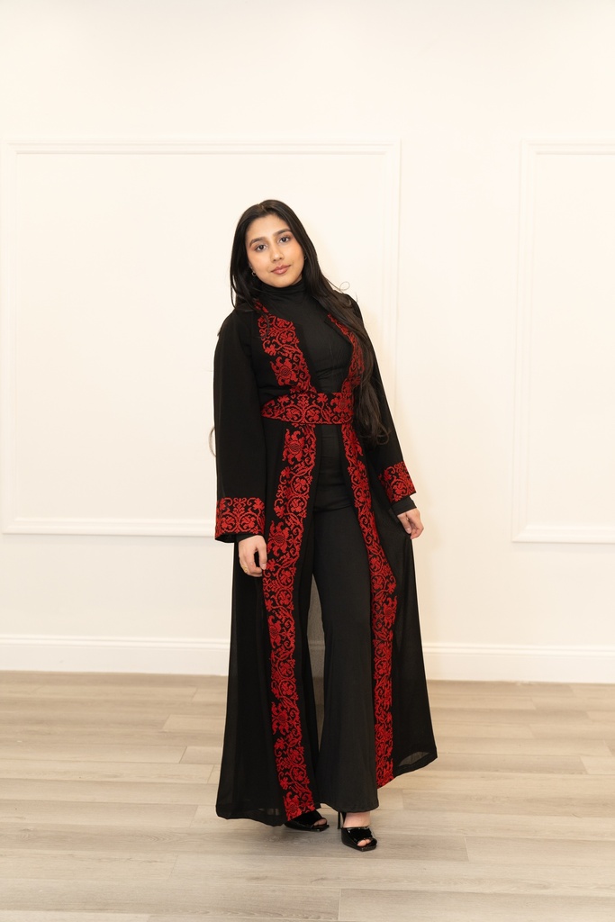 The Lady of the Gathering (The Unique Palestinian Abaya)