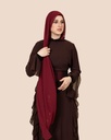 Red Wine Hijab Scarf 