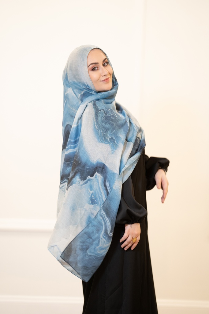 The Colored Wavy Shawl Collection