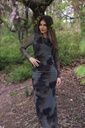 Waves of Green Dress 
