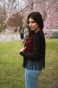 Hand Made Embroidered Red Vest 