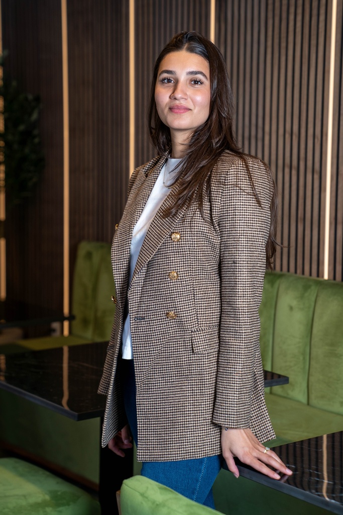 Strong, Independent, Very Chic Woman Blazer Jacket 