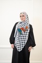 Palestine Map & Kuffiyeh  Scarf