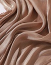 Leather Dark Powder Scarf