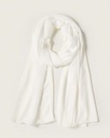 Off white  chiffon Hijab Scarf