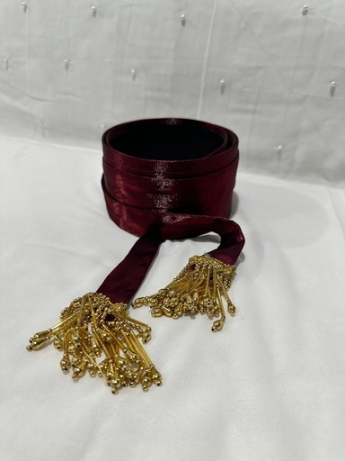 Cashmere Belts - Dark Burgundy 