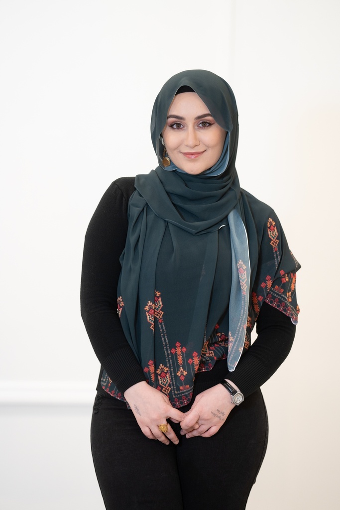 Palestinian Embroidery Patterns, Scarf