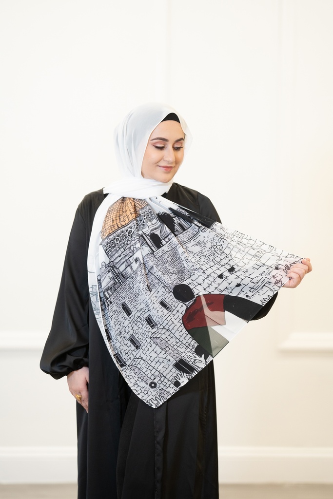 Jerusalem is the capital of Palestine, Scarf