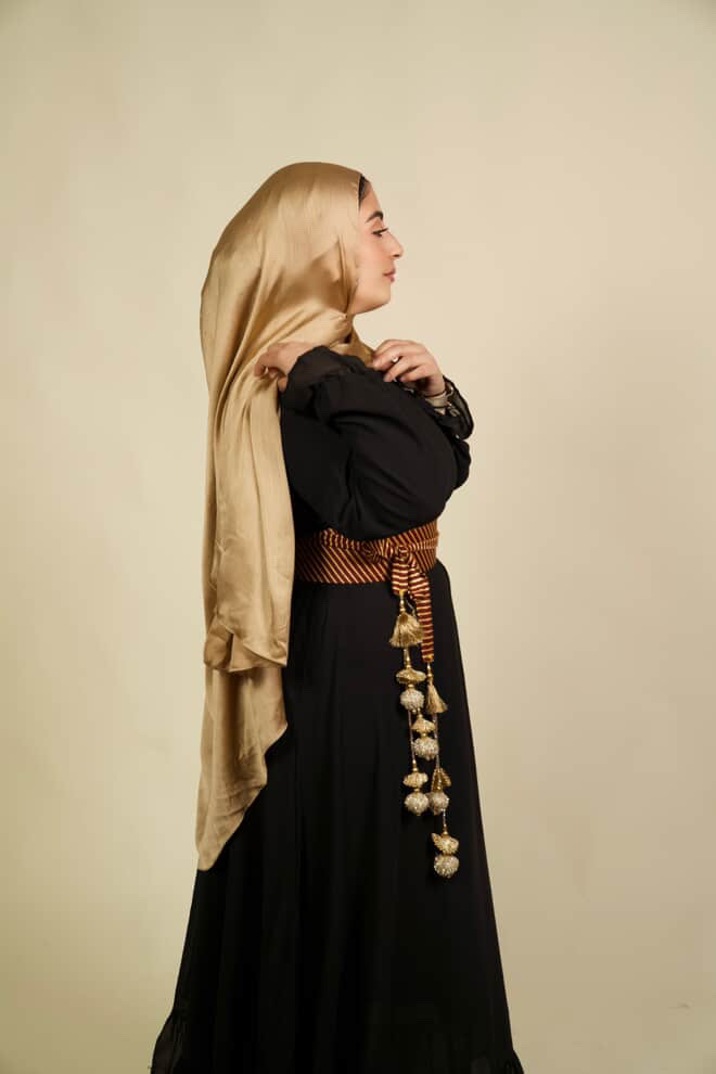 Luxury Gold Hijab 