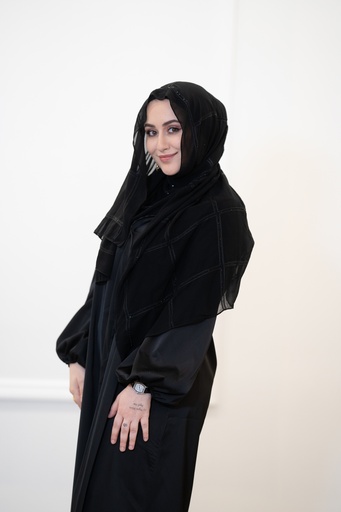 The Shiny Black Scarf